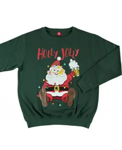 Kersttrui Holly Jolly mt. M