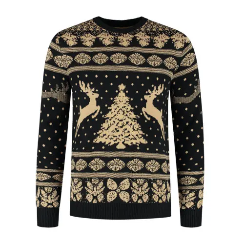 Kersttrui Jumping Reindeer mt. M