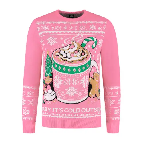 Kersttrui Marshmallows mt. M