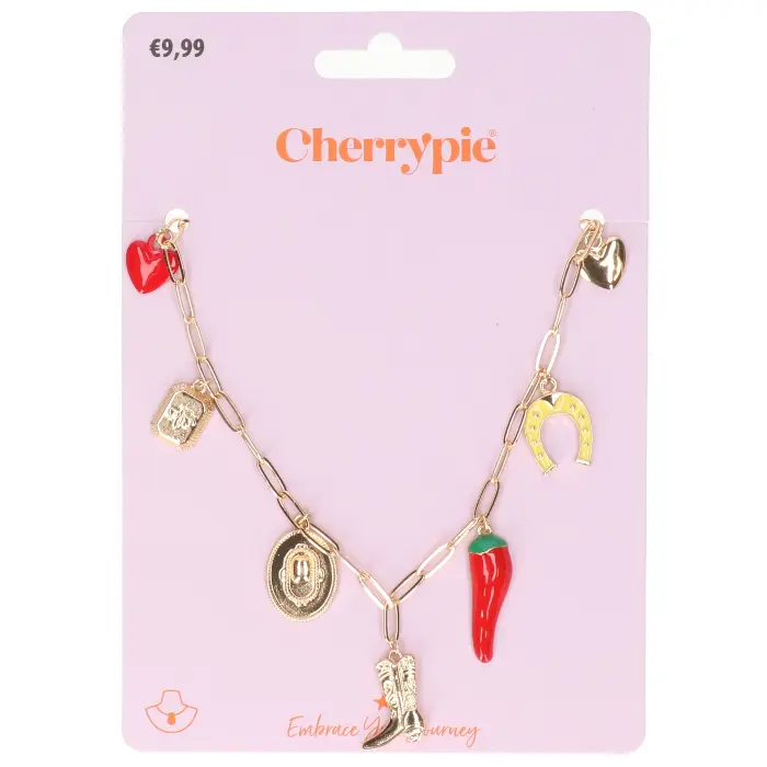 Ketting cowboy goud #478