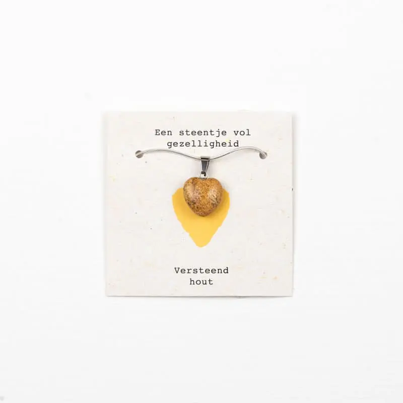 Ketting Versteend hout
