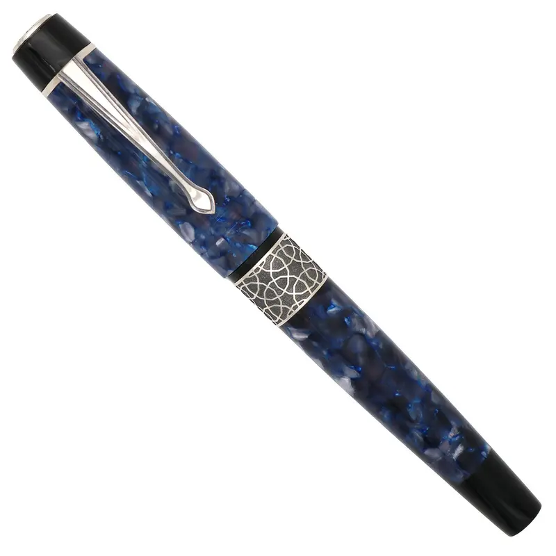 Kilk Celestial Blue and Black fountain pen