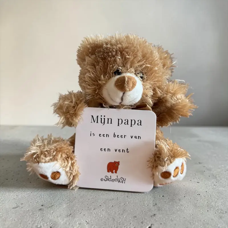 Knuffelbeertje - Mijn papa is een beer van een vent
