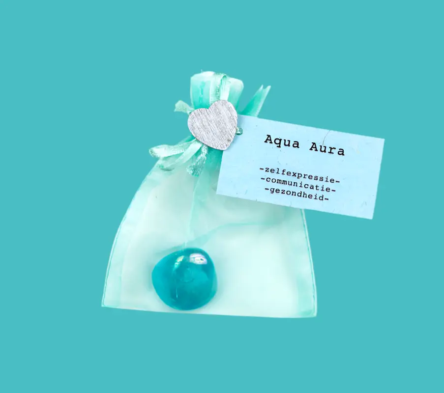 Knuffelsteen Aqua Aura