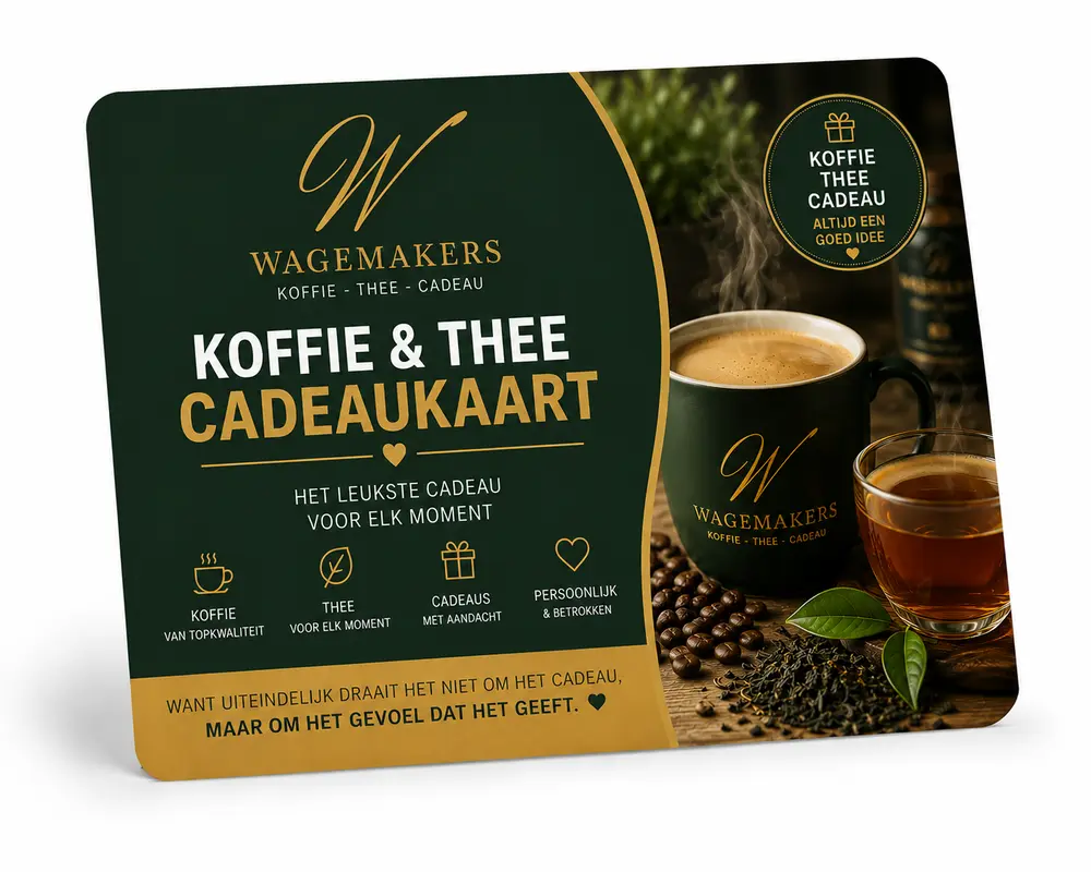 Koffie & Thee Cadeaukaart