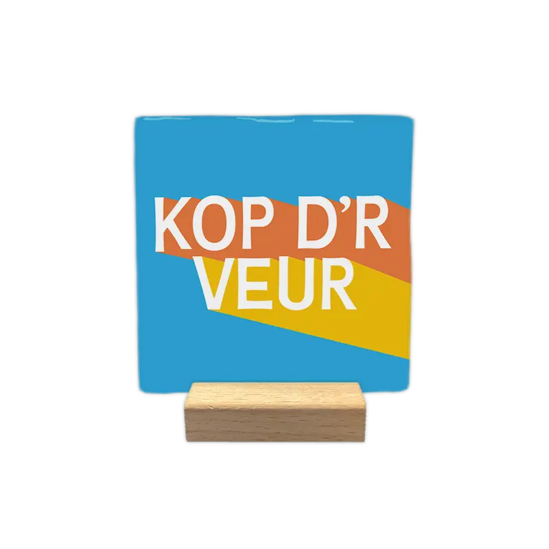 Kop d'r veur