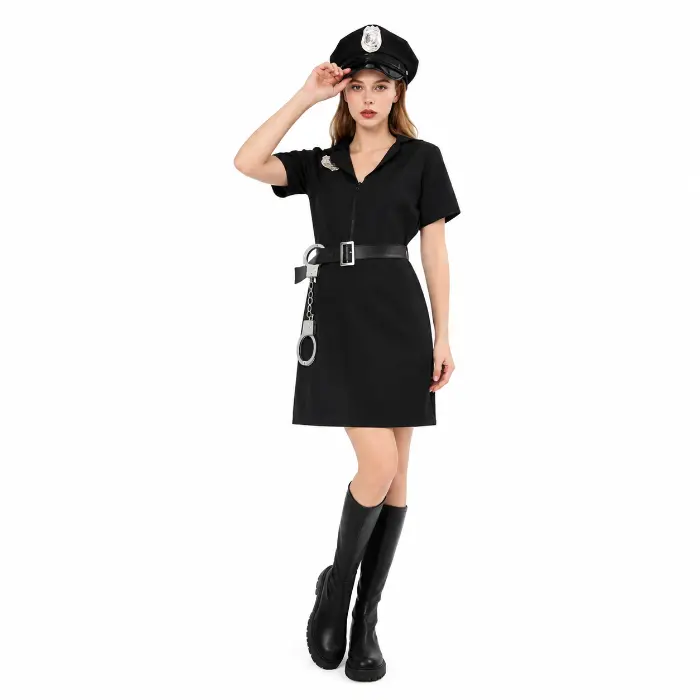 Kostuum politieagente dames one size