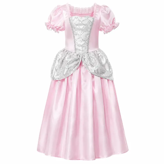 Kostuum prinses Rosabel roze/wit meisje 4-6 jaar