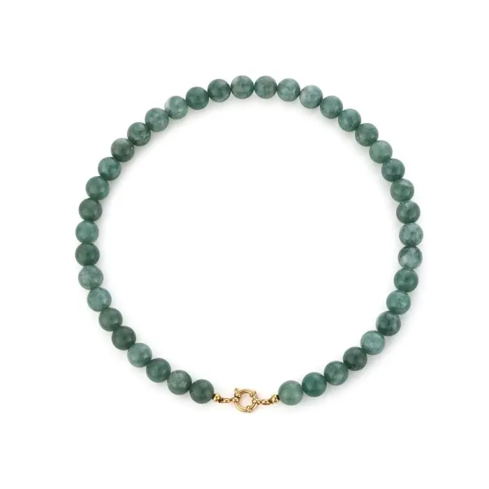 Kralen ketting - Lichtgroen