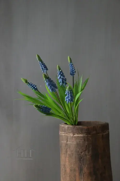 Kunst blauwe druifjes bosje