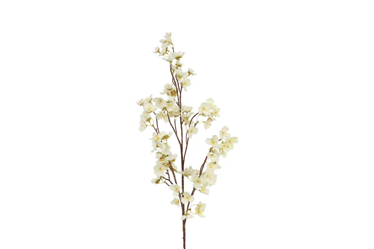 Kunst bloem Malus domestica wit - L15B15H100CM