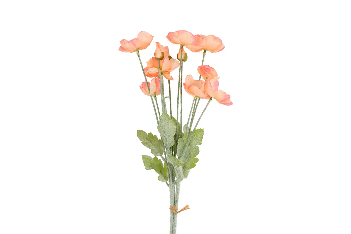 Kunst bundel Papaver 3x roze - L20B20H60CM