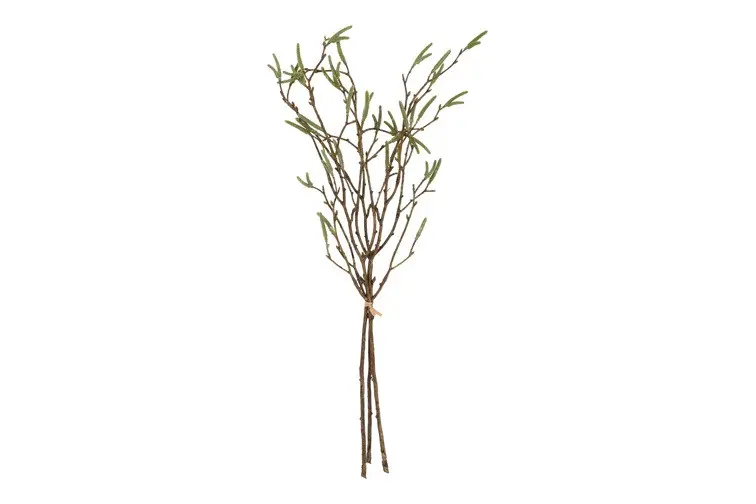 Kunst bundel Salix babylonica 3x groen-5B15H58CM
