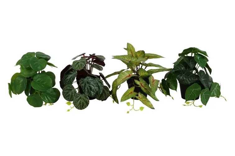 Kunst plant hang Mixed S (prijs per stuk) groen-20B28H49CM