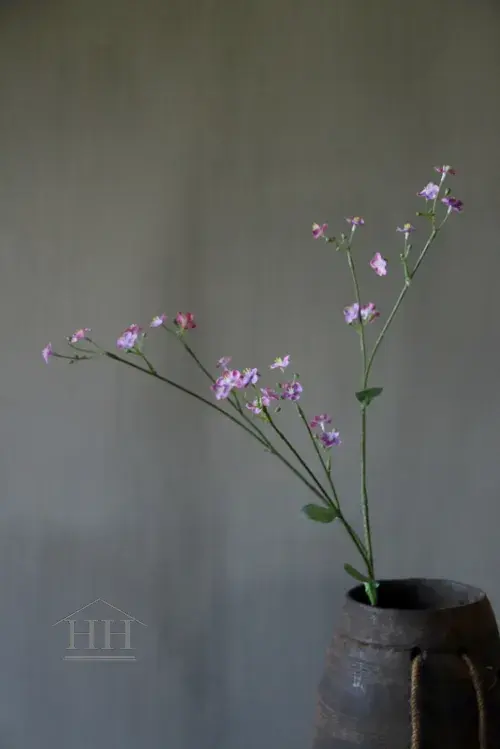 Kunst Vergeet-mij-niet lila roze 73cm