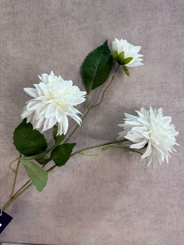 Kunstbloem Chrysant | Wit