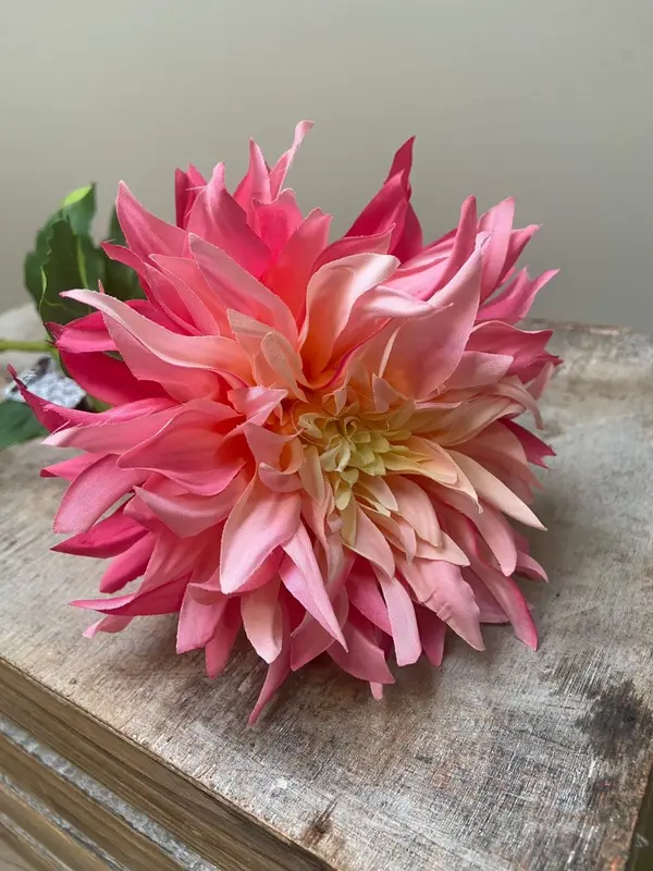 Kunstbloem Dahlia Mumbai Pink