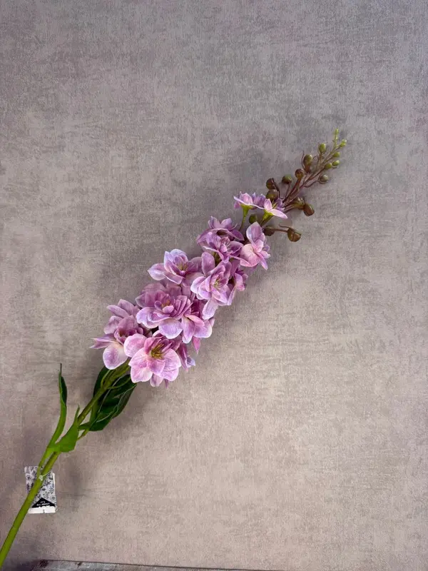 Kunstbloem delphinium | lila/roze