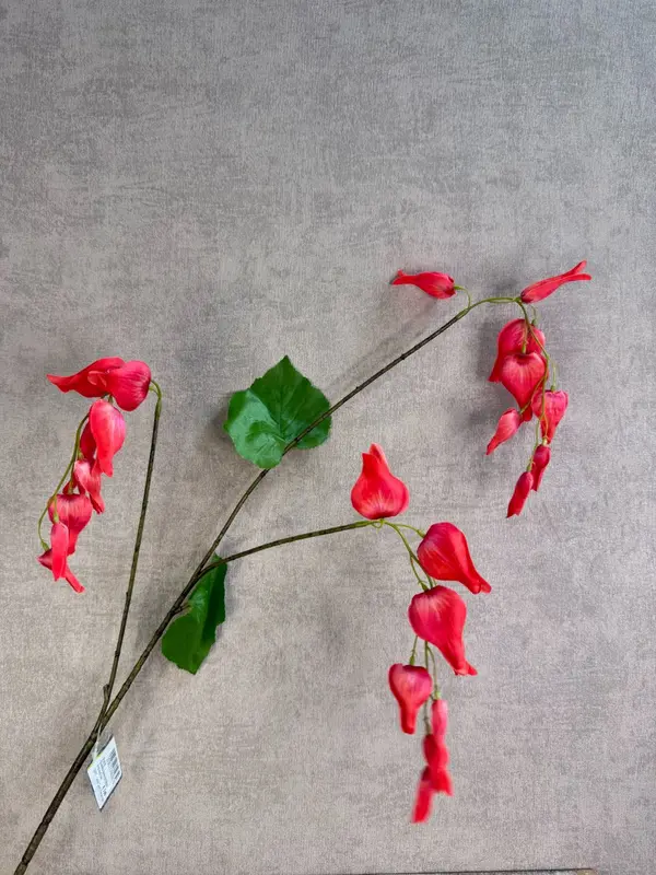 Kunstbloem Dicentra | Rood