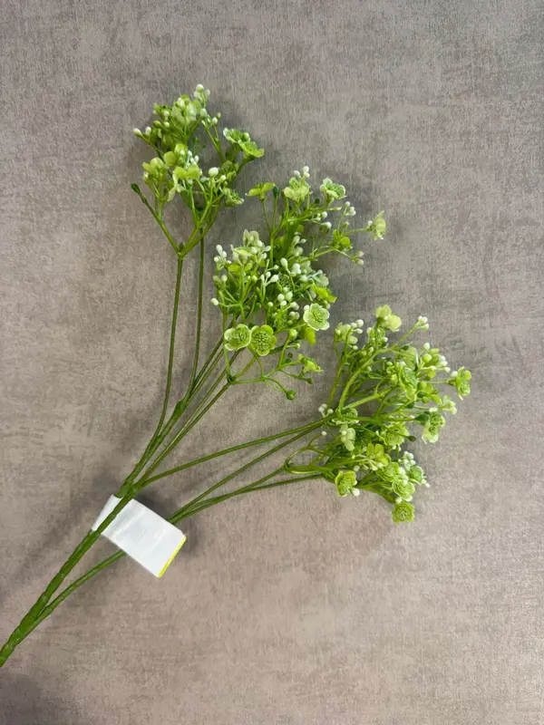 Kunstbloem gipskruid | Groen