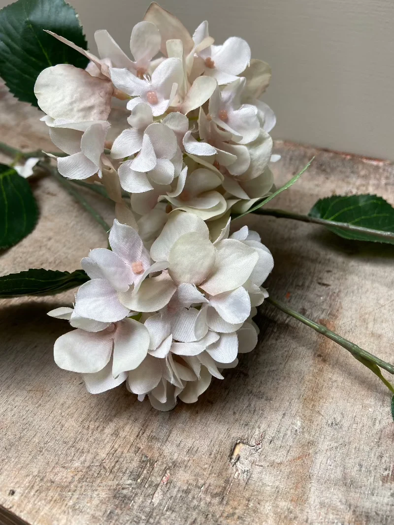 Kunstbloem Hortensia nude