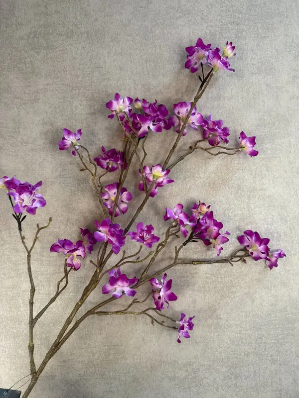 Kunstbloem Kersenbloemen | Paars