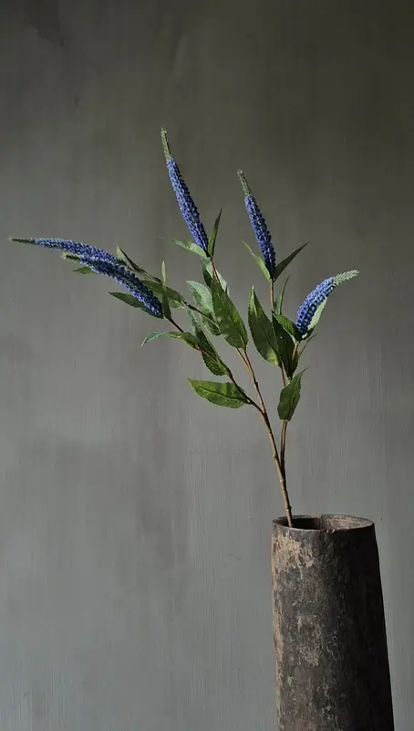 Kunstbloem veronica blauw - 70 cm