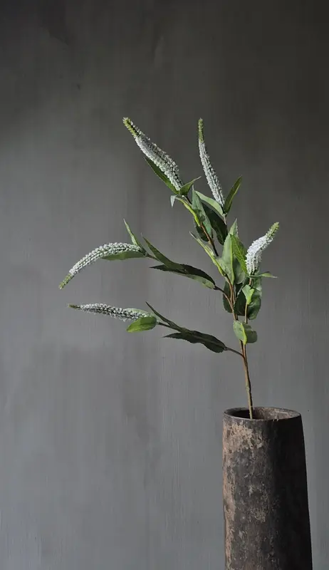 Kunstbloem veronica wit - 70 cm