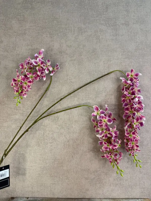 Kunstbloem Wisteria | paars/roze
