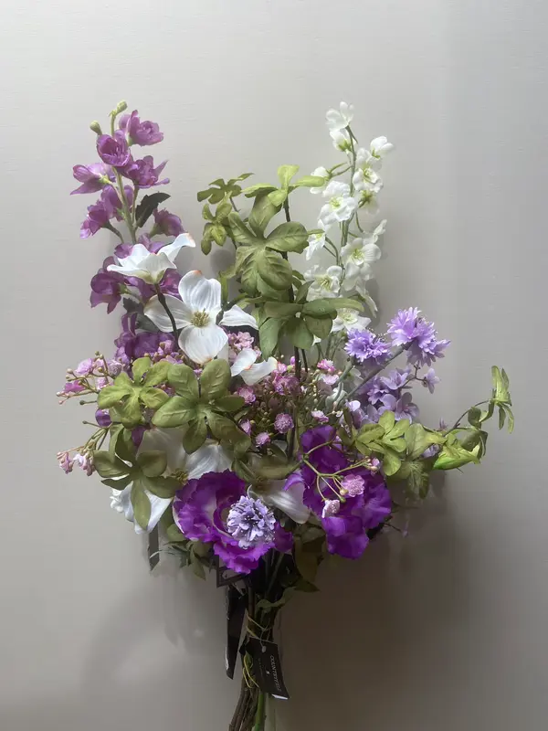 Kunstboeket purple dream