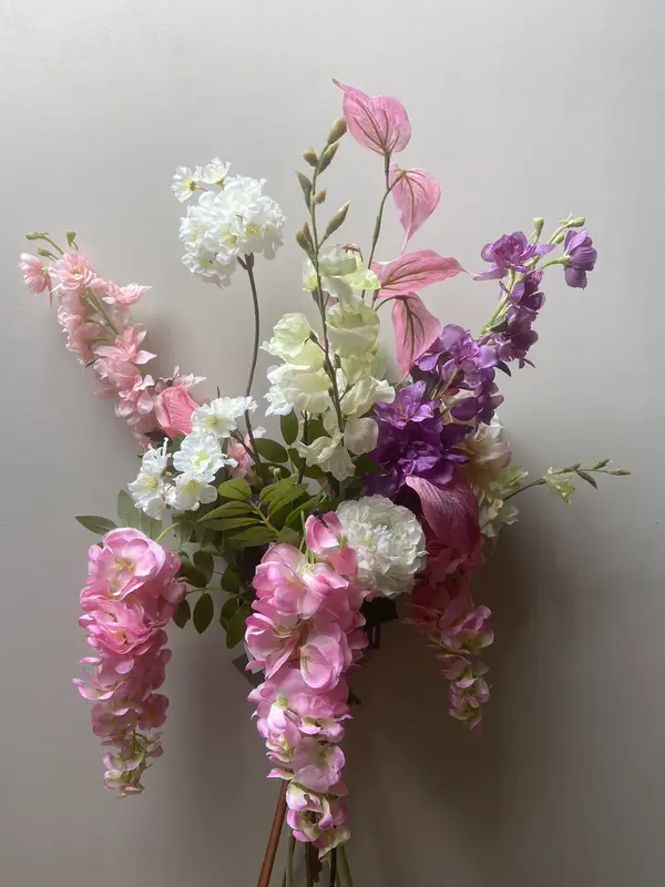 Kunstboeket Wisteria love