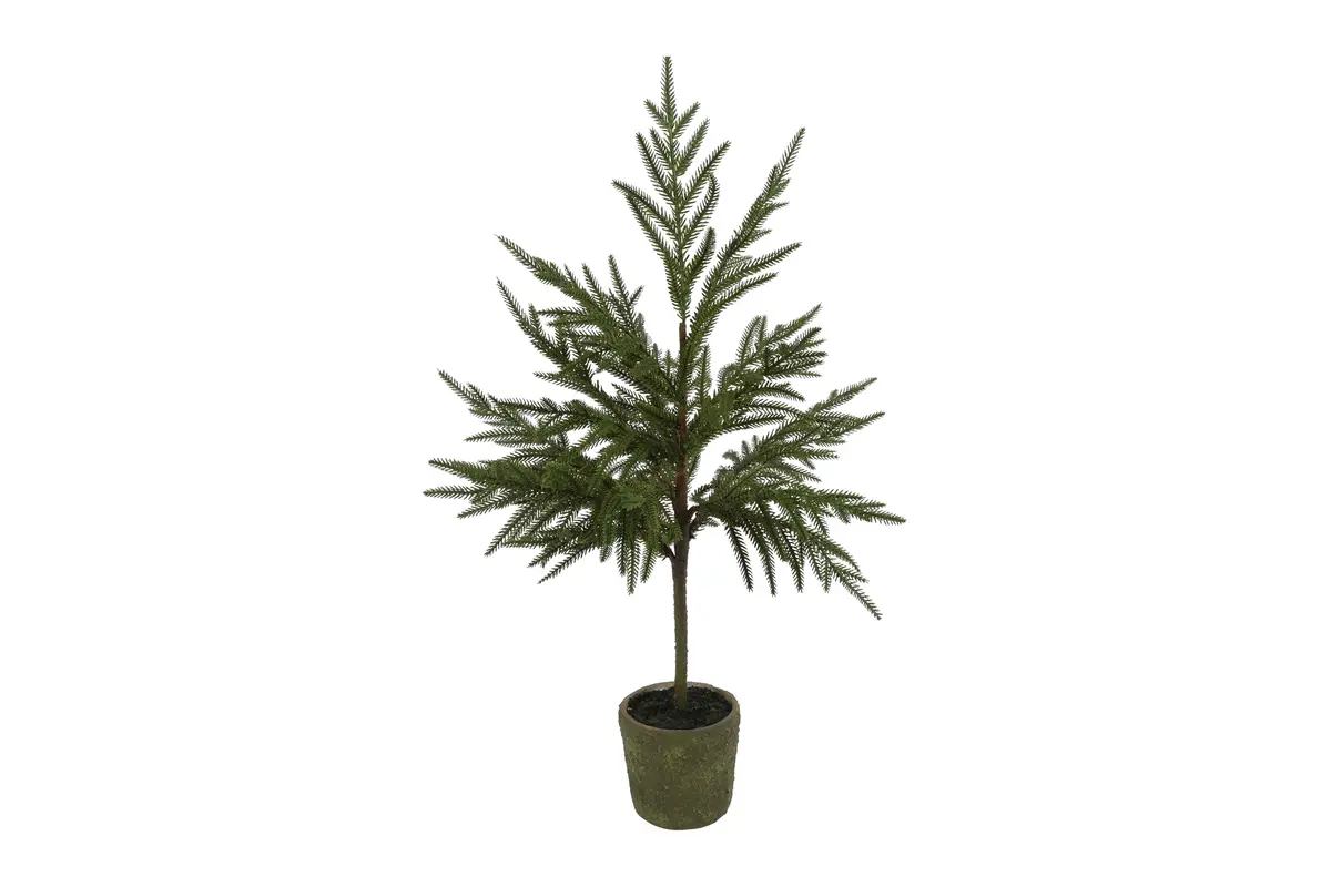 Kunstkerstboom Alocasia Brancifolia S groen