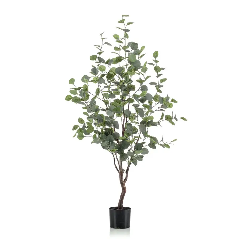 Kunstplant Eucalyptus 120cm – Blauwe Gomboom