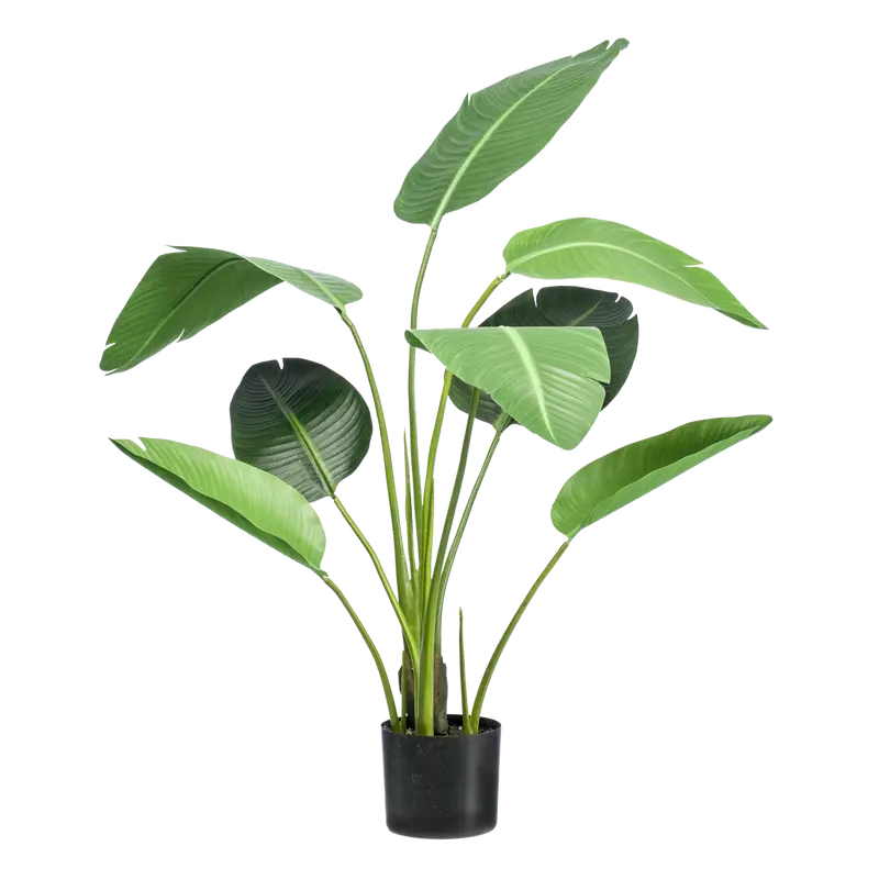 Kunstplant Strelitzia 120cm – Paradijsvogelbloem