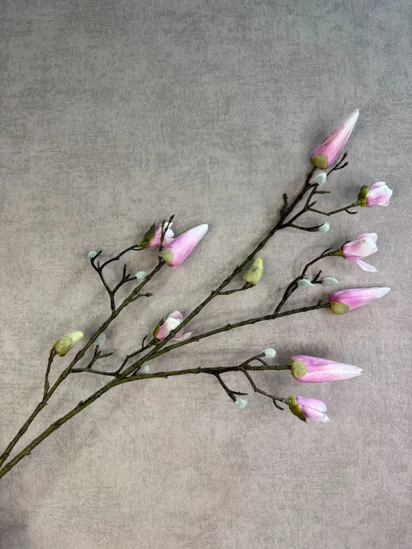 Kunsttak Magnolia dicht | Roze