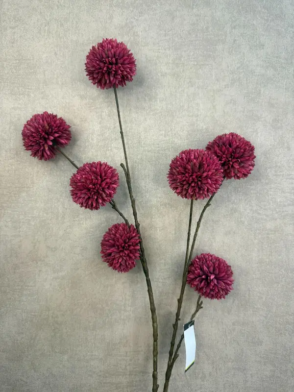 Kunsttak Pompom | Bordeaux