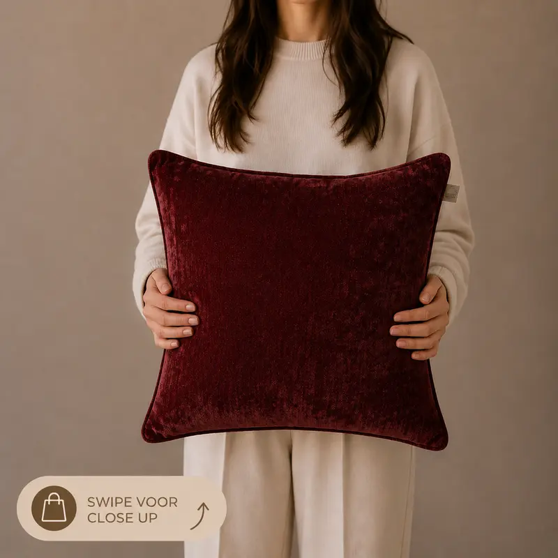 KUSSEN | BURGUNDY | VERSCHILLENDE FORMATEN
