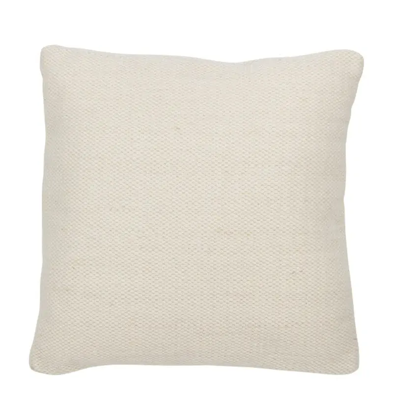 Kussen Geweven Wol | Creme