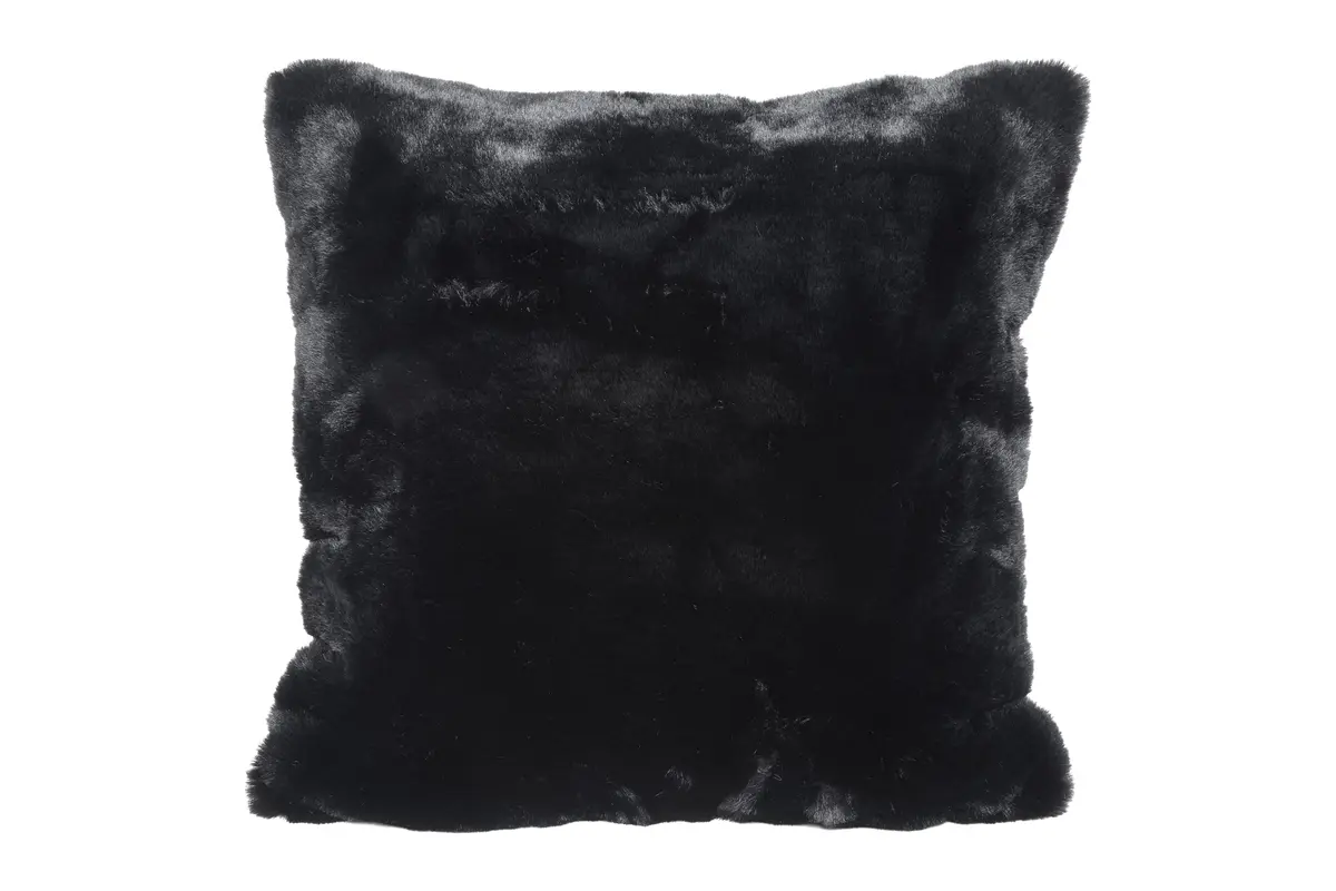 Kussen Imitatiebont Cosy Blanca zwart