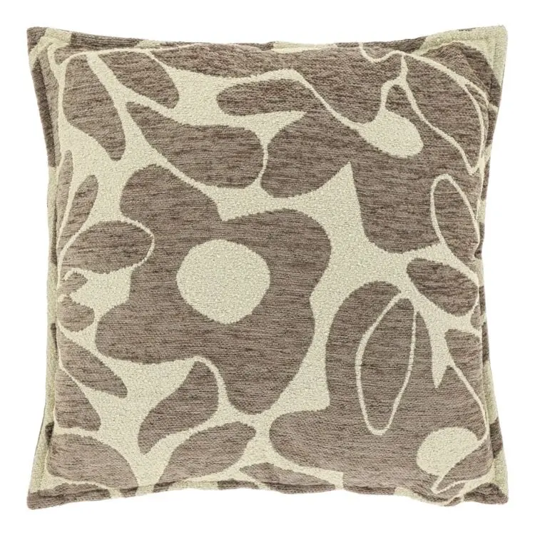 Kussen Lies 45x45cm taupe