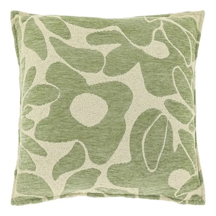 Kussen Lies 45x45cm tea green