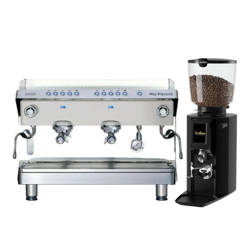 La Pavoni Geniale espressomachine + Bonemaler