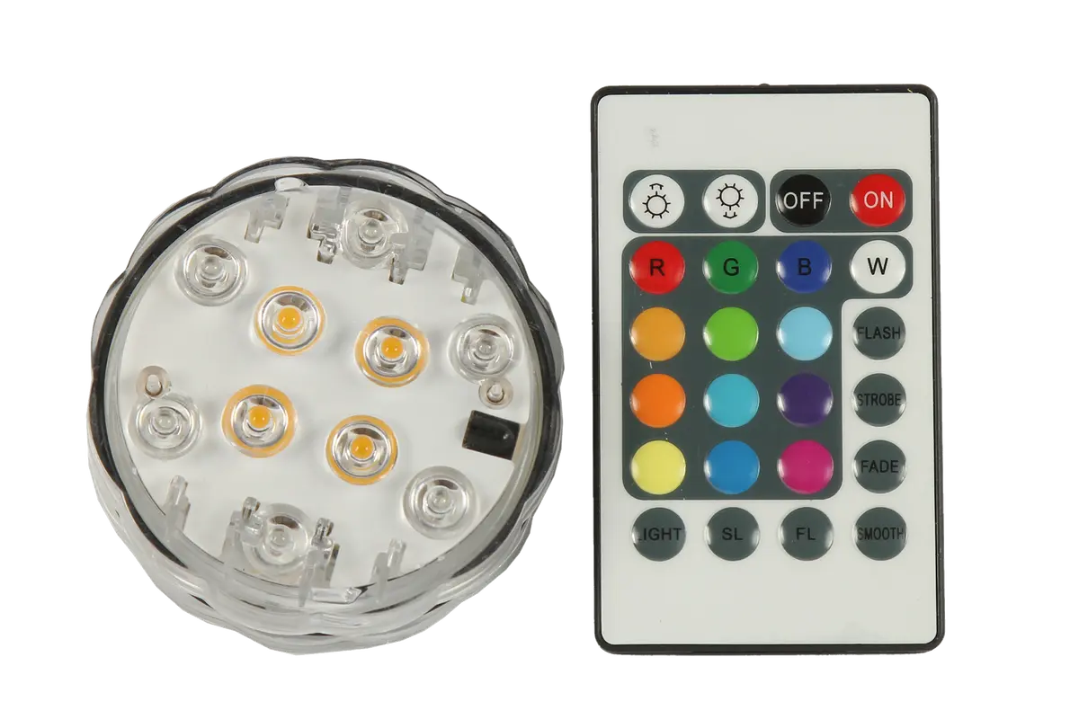 Lamp LED kleur,flash&flame Rinse veelkleurig L