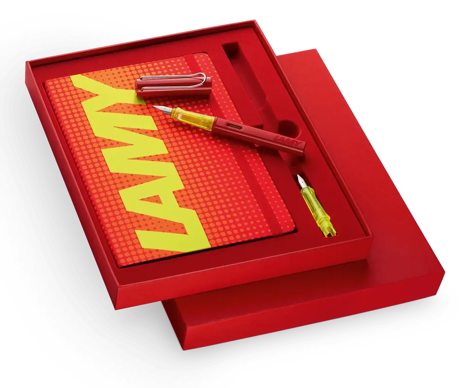 LAMY AL-star glossy red SET