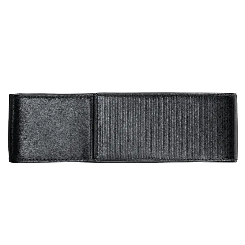 Lamy etui nappa leer in zwart of rood (Streep)-twee-delig