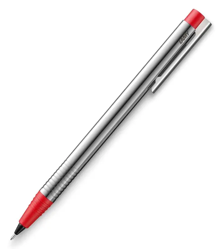 Lamy Logo vulpotlood Edelstaal 0,7mm Rood