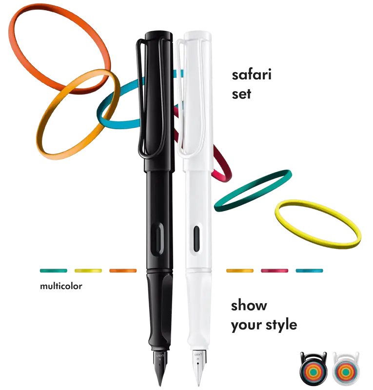 LAMY safari multicolor Set fountain pens