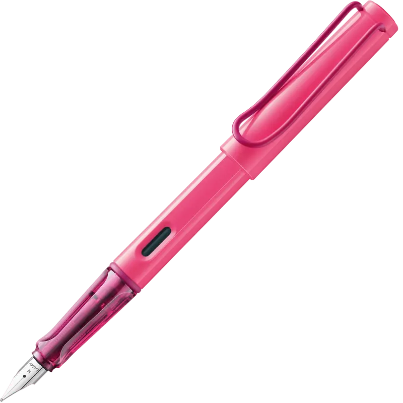 LAMY safari neonpink fountain pen