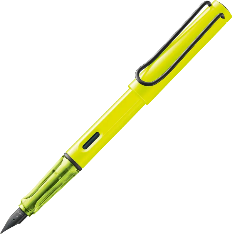 LAMY safari neonyellow fountain pen
