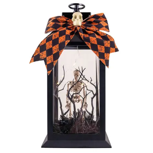 Lantaarn Halloween met lampjes